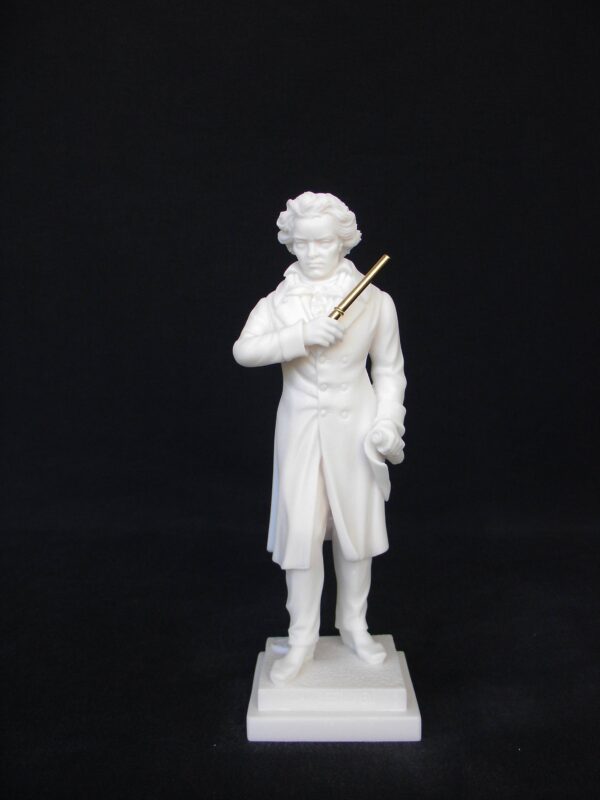 Greek statue of the famous German composer Ludwig van Beethoven in White color
