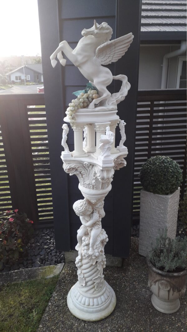 Customer's synthesis statue using 3-792-w from eStatueShop