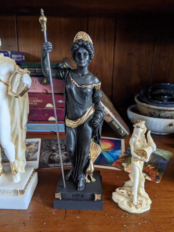 Hera and Tyche God statues from eStatueShop