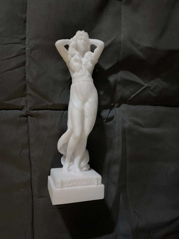 Aphrodite statue Greek Goddess made of Alabaster